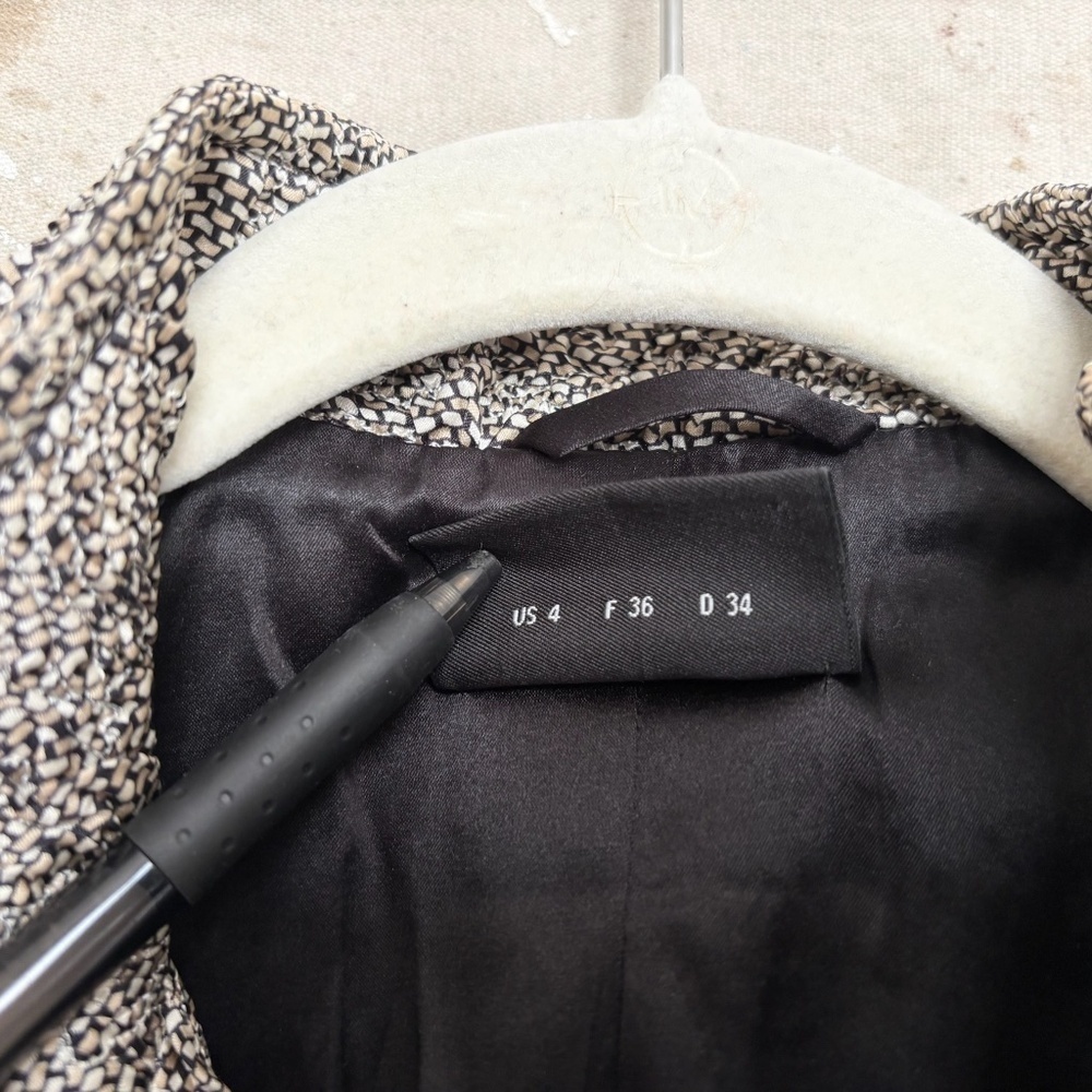 Akris Silk Tweed Pattern Jacket - Picture 5 of 8